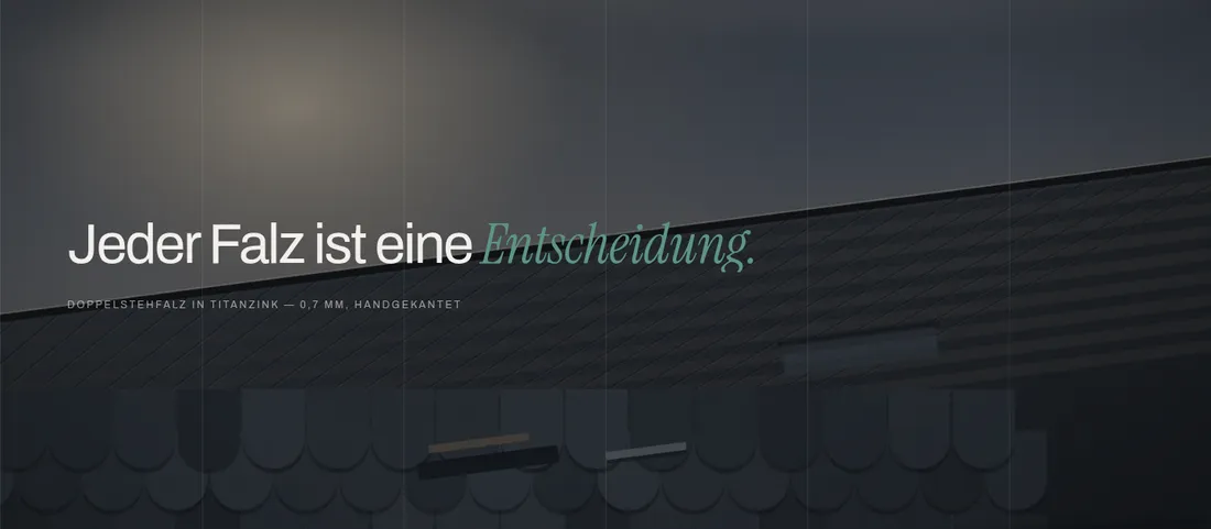 Ausschnitt der Dachdecker-Demo: Materialität